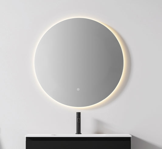 Nora Verona Round Backlit LED Mirror with Demister (JM-RD-800BL)