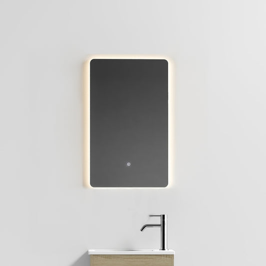 Nora Verona Rectangle Backlit LED Mirror with Demister (JM-RECT-4575BL)