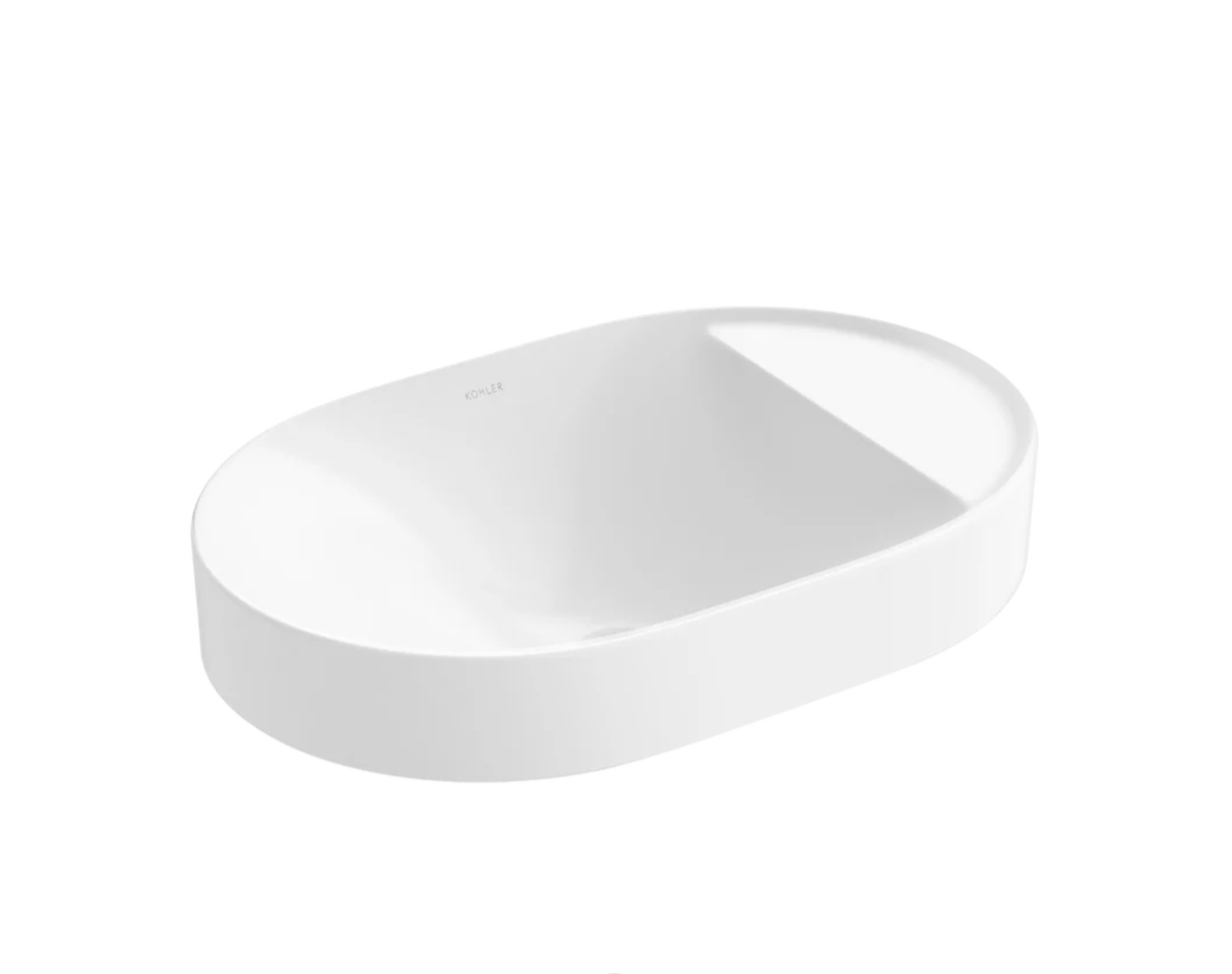 Kohler Chalice Oval Vessels with Storage Desk (31703T-0)