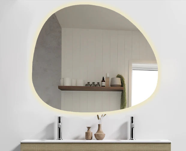 Nora Venezia Pond Backlit LED Mirror with Demister (JM-PD-001BL)