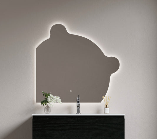 Nora Venezia Teddy Bear Backlit LED Mirror with Demister (JM-TB-001BL)