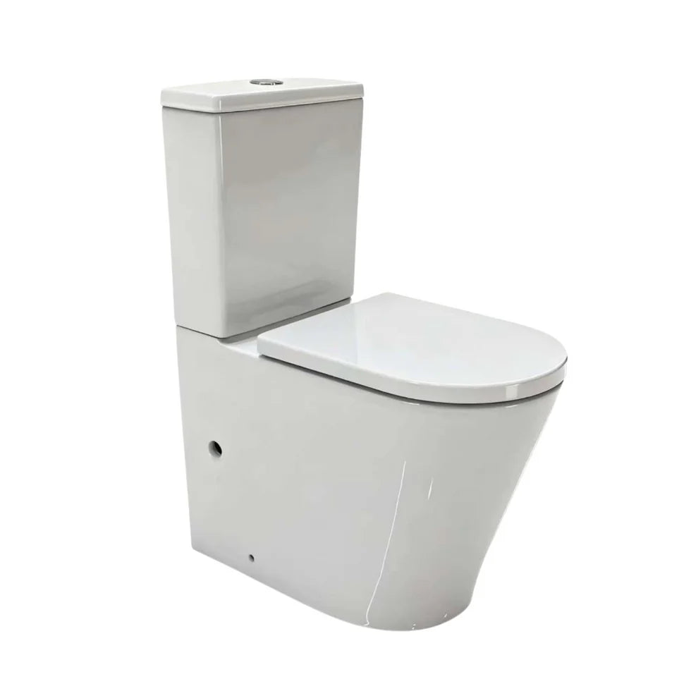 KB Sirra Rimless Back to Wall Toilet Suite P/S Trap