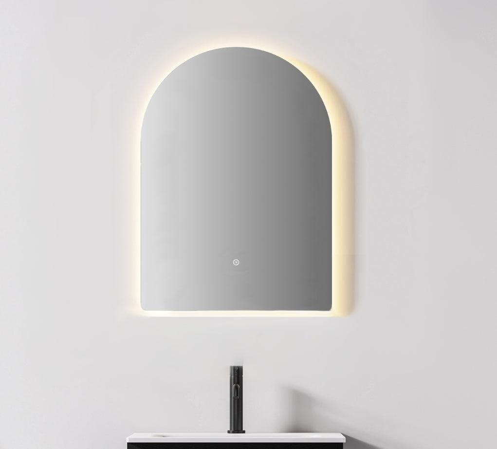 KB Sirra Arch Backlit LED Mirror with Demister (KB-ARCH-6090)