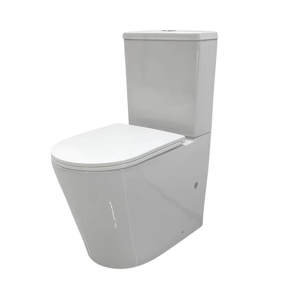 KB Sirra Rimless Back to Wall Toilet Suite P/S Trap