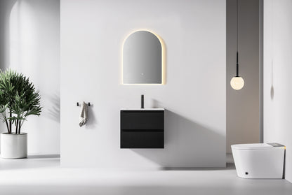 KB Sirra Arch Backlit LED Mirror with Demister (KB-ARCH-6090)