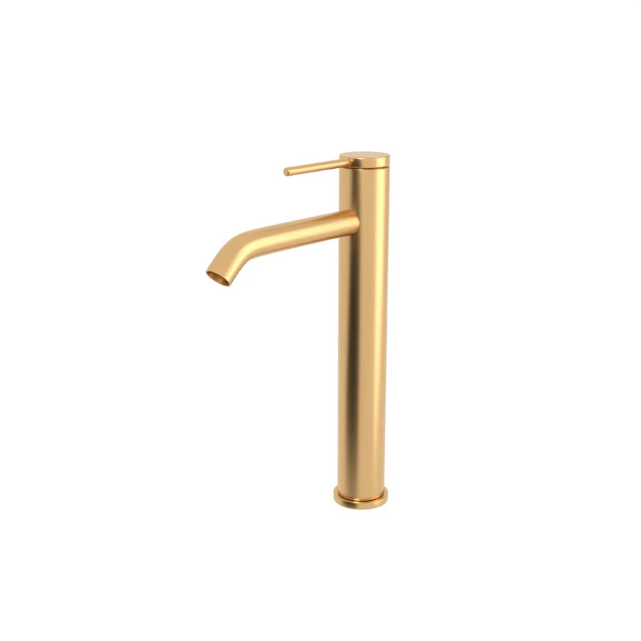 Kohler Components Super Tall Single Lever Basin Mixer Brushed Brass (77960T-4AND-2MB)