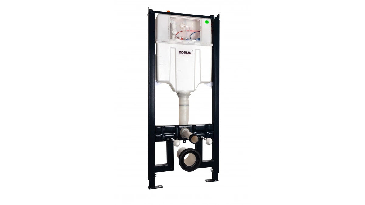 Pneumatic In-Wall Cistern 90mm Wall Hung