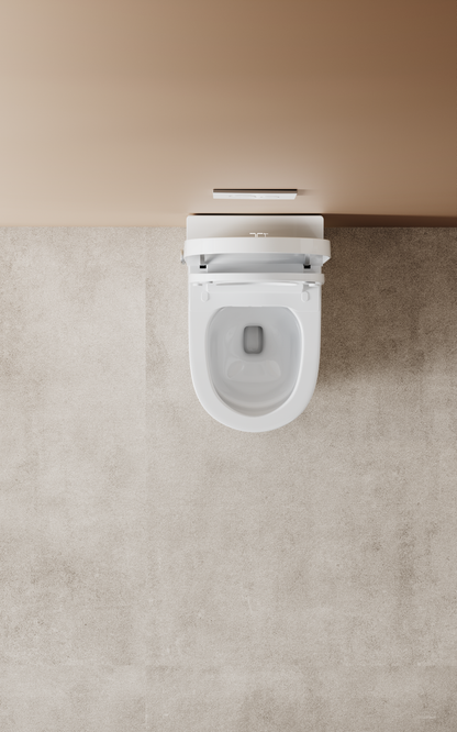 Modena Smart Toilet — Wall Faced with In-wall Tank - 29001A-T6B