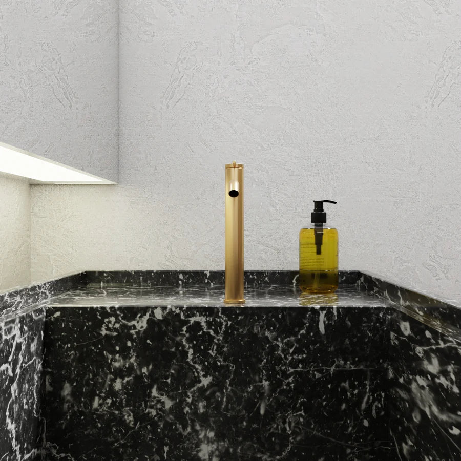 Kohler Components Super Tall Single Lever Basin Mixer Brushed Brass (77960T-4AND-2MB)