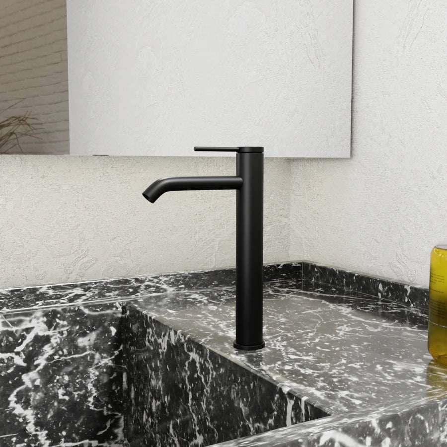 Kohler Components Super Tall Single Lever Basin Mixer Matte Black (77960T-4AND-BL)