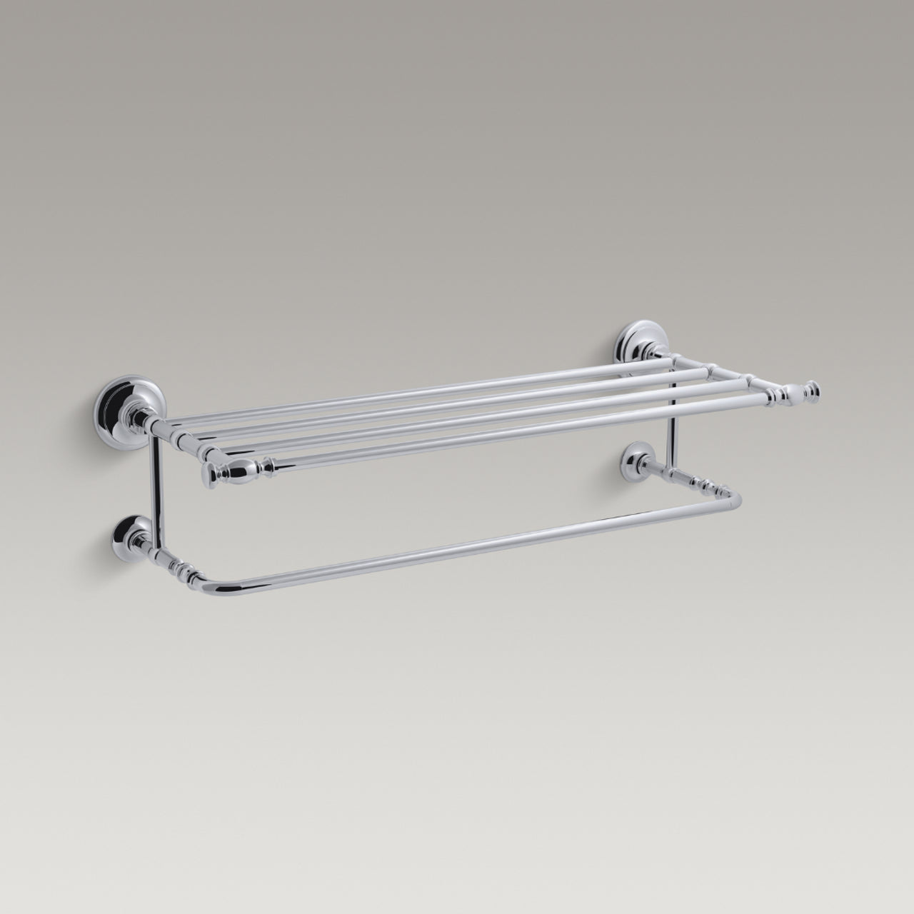 Kohler Artifacts 24' Double Towel Shelf Chrome (72575T-CP)