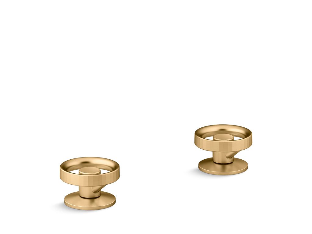 Kohler Components Top Assembly - Industrial Handle Brushed Brass (77990T-9DR-2MB)