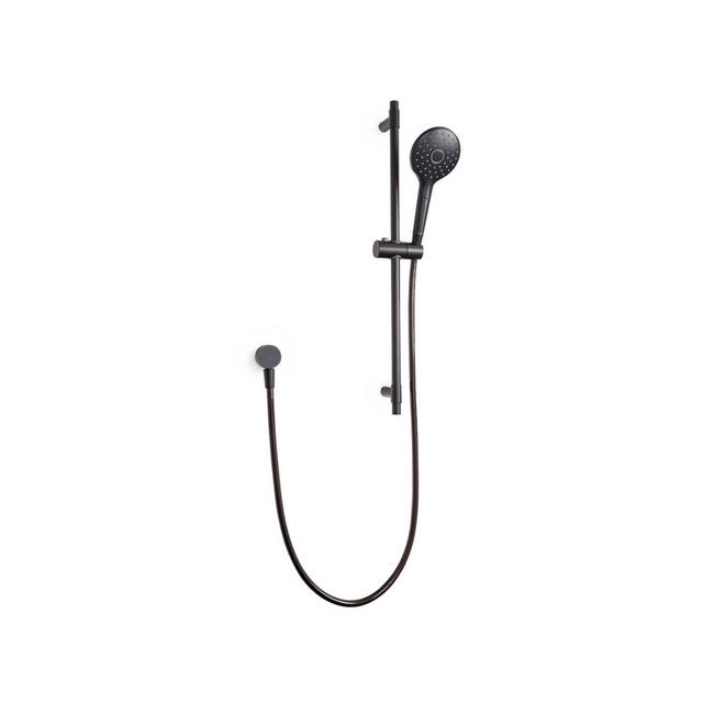 Englefield Studio Pin Slide Shower Matte Black (29689A-BL)