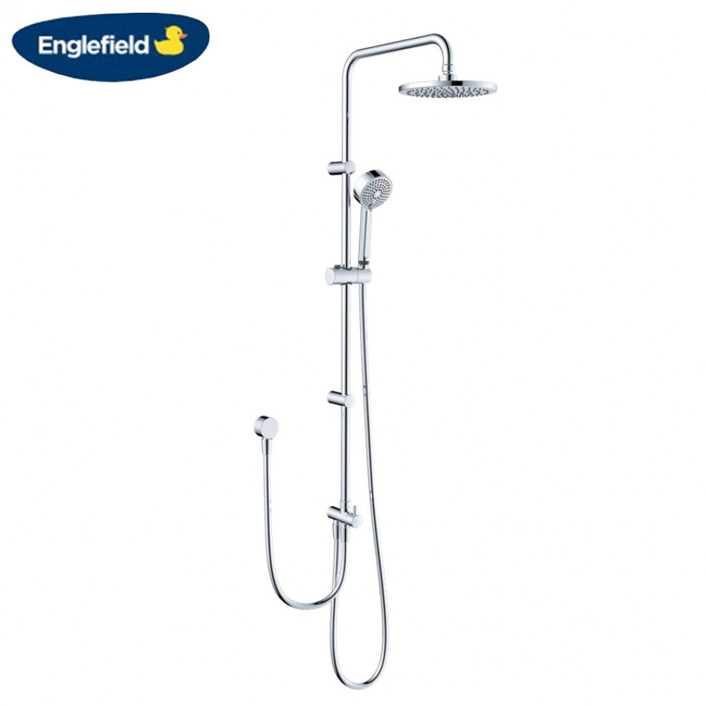Englefield Studio Dual Rain Shower Round-Two Hoses (5625A-VS-CP)