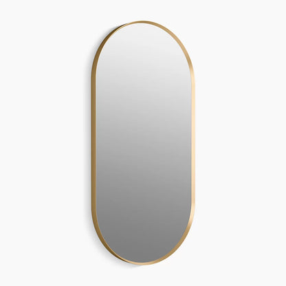 Kohler Essential Capsule Decorative Mirror 20" x 40" Modern Brushed Gold (26051-BGL)