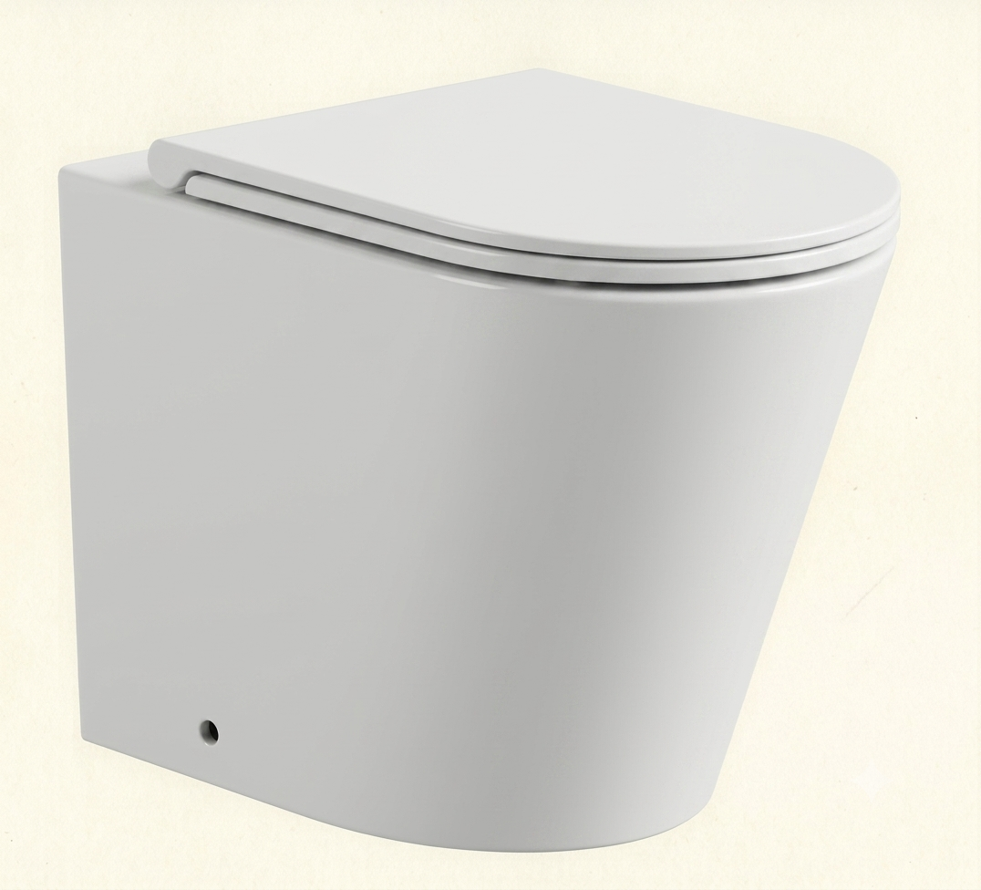 KB Sirra Rimless Wall Faced Pan with P/S Trap KB-DL2302