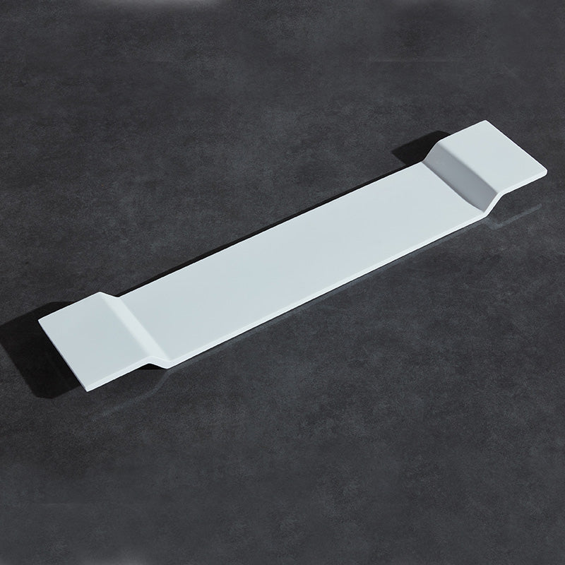 Nora Venezia Solid Surface Bath Shelf Matt White (SA08)