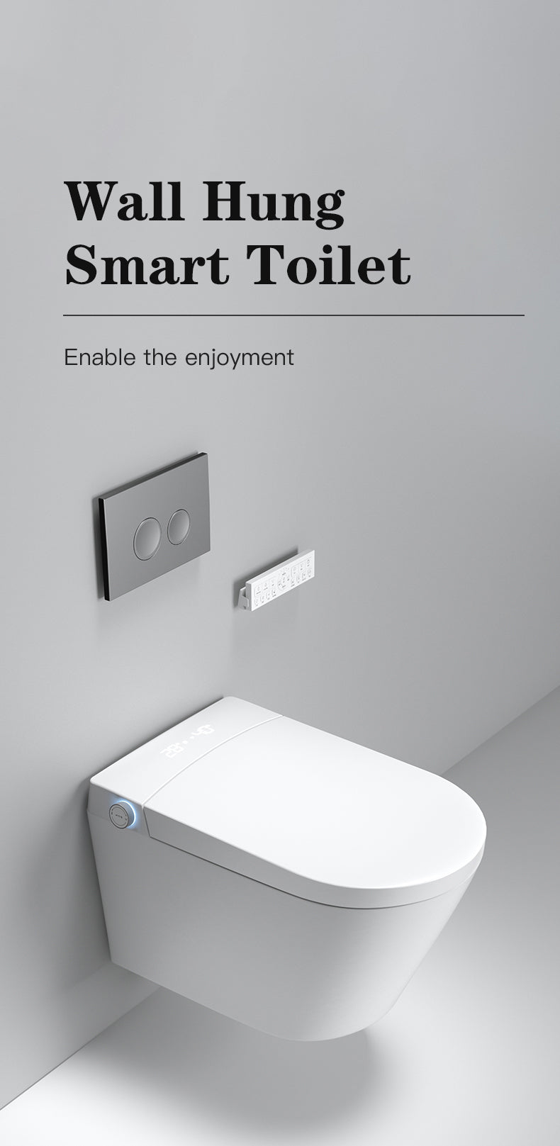 KB Modena Smart Back to Wall Toilet (29002A-T3-0)