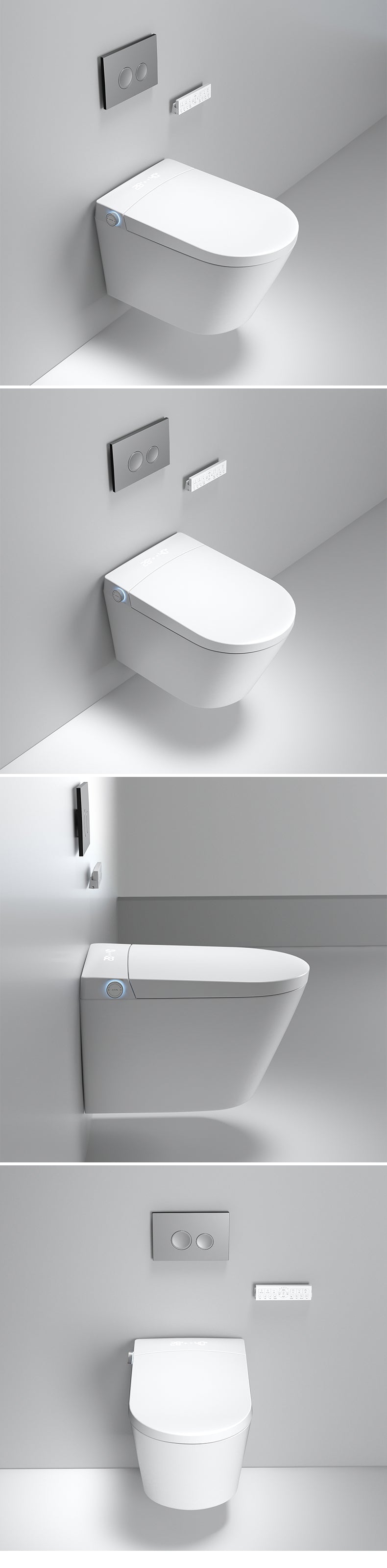 KB Modena Smart Back to Wall Toilet (29002A-T3-0)