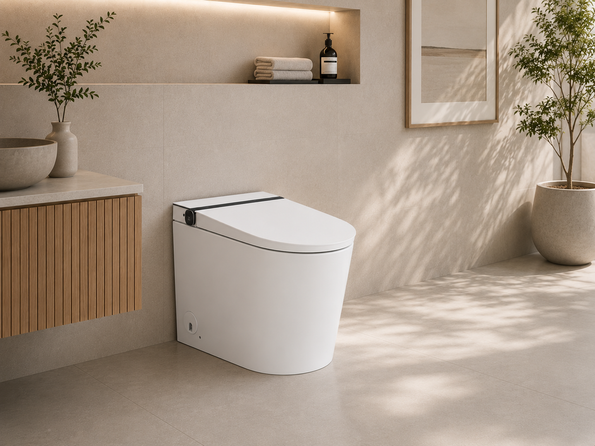 Sapphire Floor Standing Intelligent Toilet - 42573A-W3