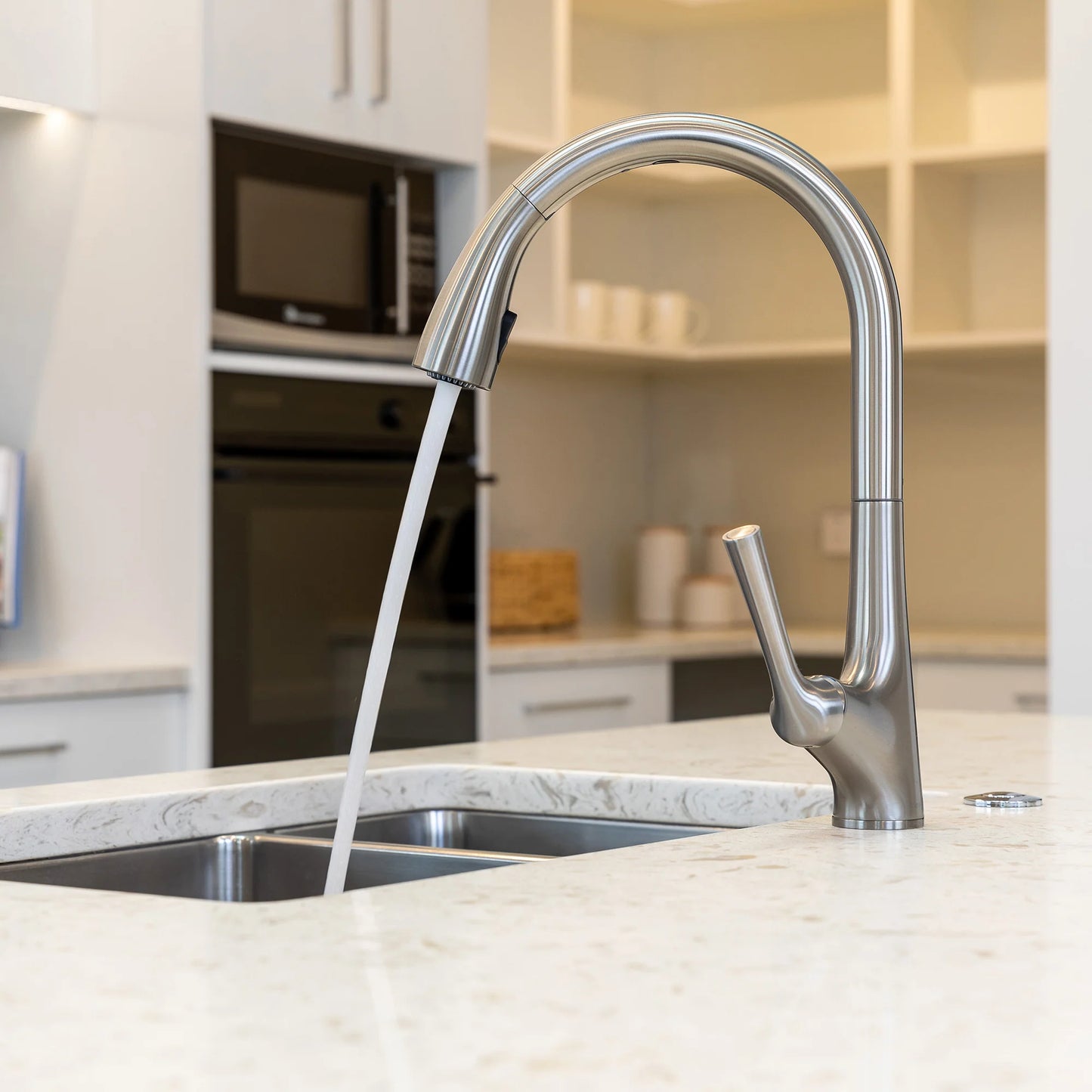Kohler Malleco Touchless Kitchen Mixer Vibrant Stainless With AC Power Adaptor (29817A-VS)
