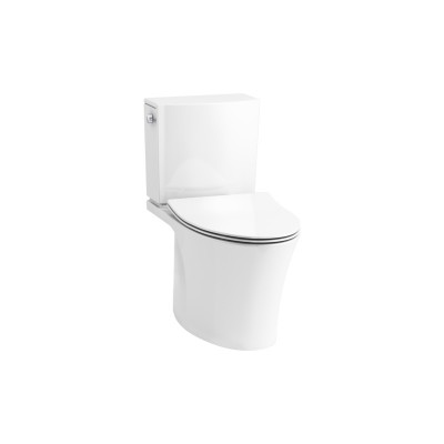 Veil BTW Toilet, S-Trap with 2K Slim Seat