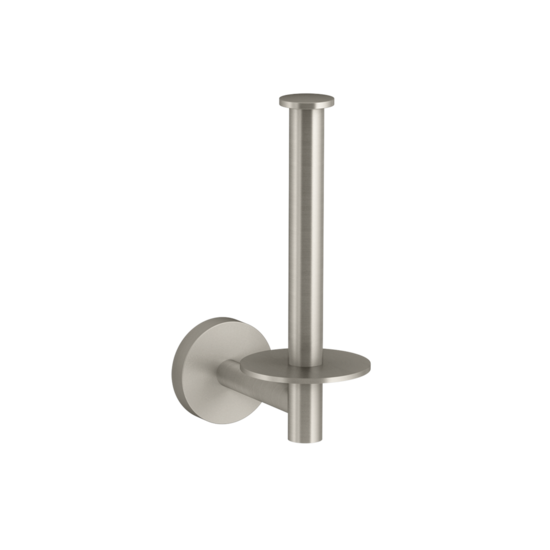 Elate Vertical Toilet Roll Holder-Brushed Nickel