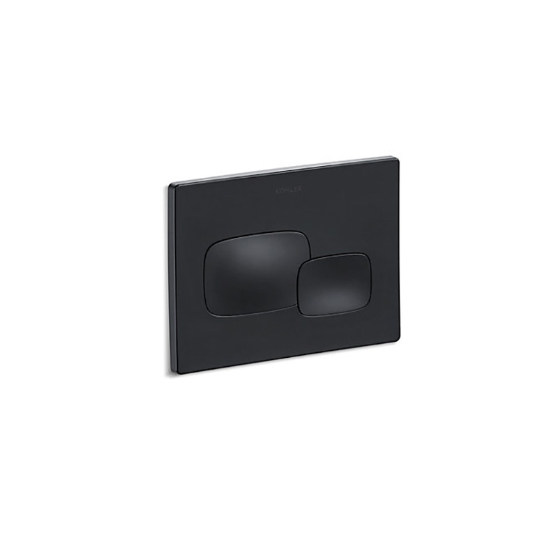Pebble Pneumatic Face Plate-Blacked Bronze