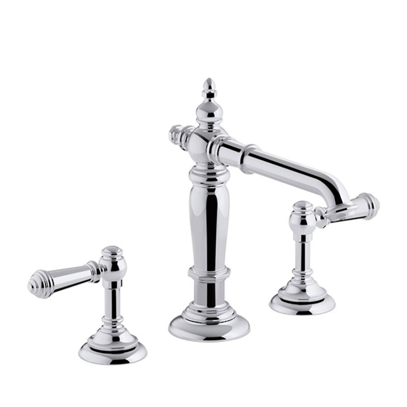 Artifacts Basin Set with Lever Handles-Chrome