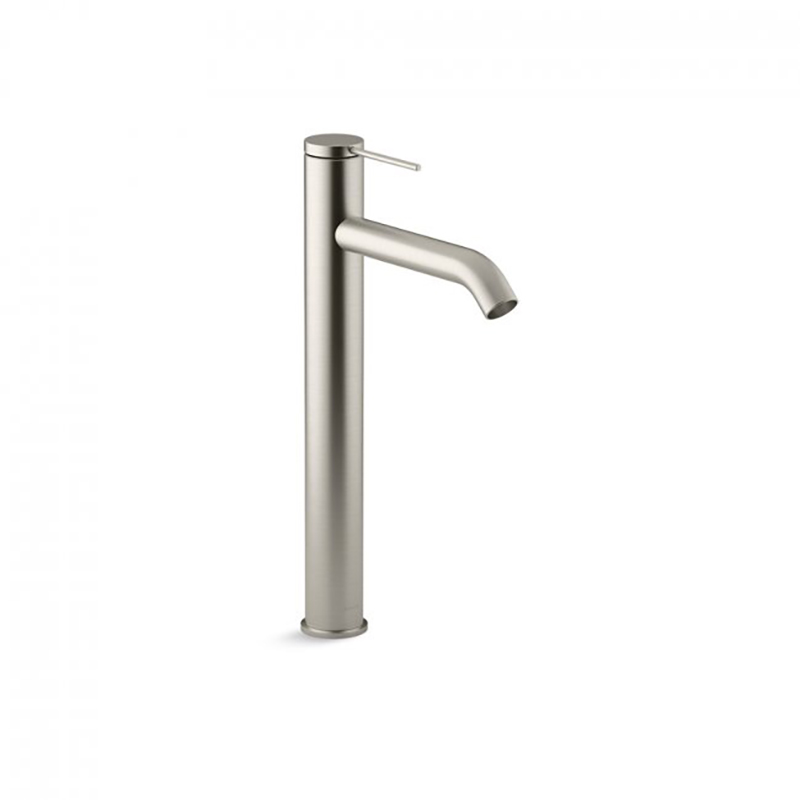 Components Super Tall Single Lever Basin Mixer-Brushed Nickel