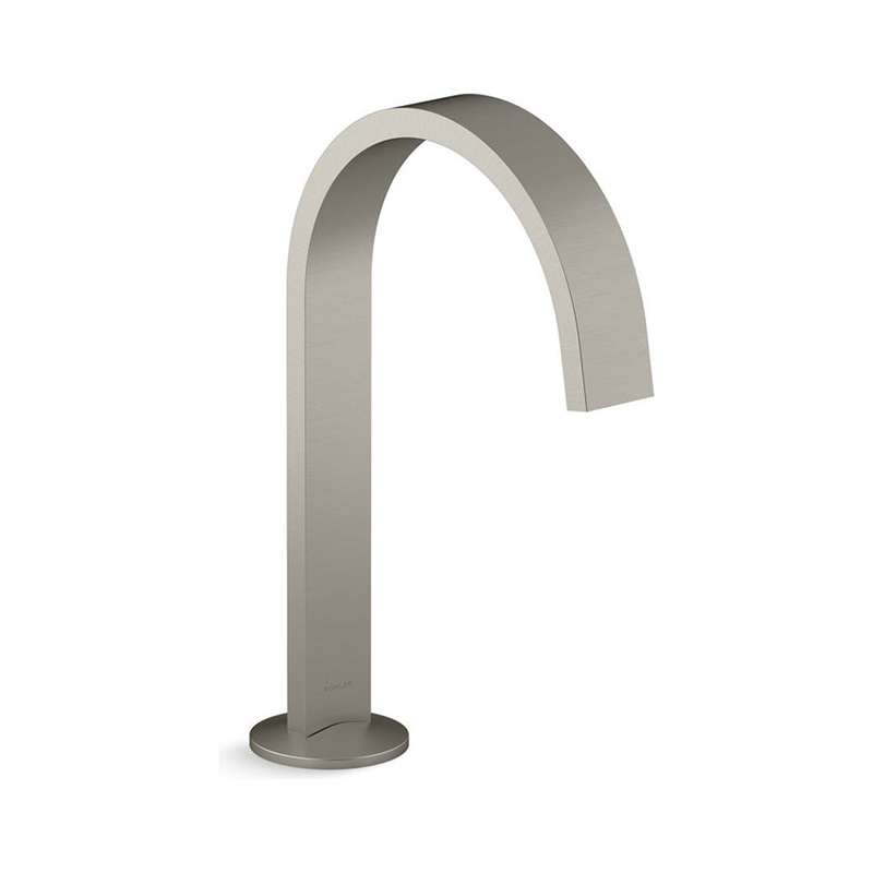 Components Ribbon Basin Spout-Brushed Nickel