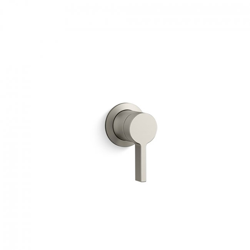 Components Wall Mount Single Handle Lever Trim-Brushed Nickel
