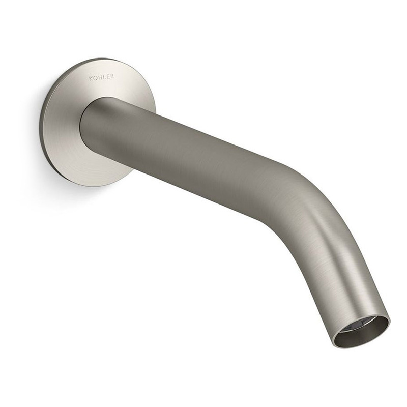 Components Wall Mount Bath Spout-Brushed Nickel