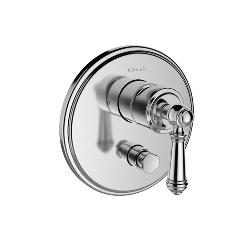 Artifacts Bath/Shower Mixer With Diverter-Brushed Bronze