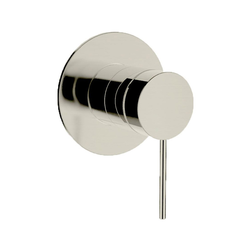 Components Shower/Bath Thin Trim Pin Lever Handle-Brushed Nickel