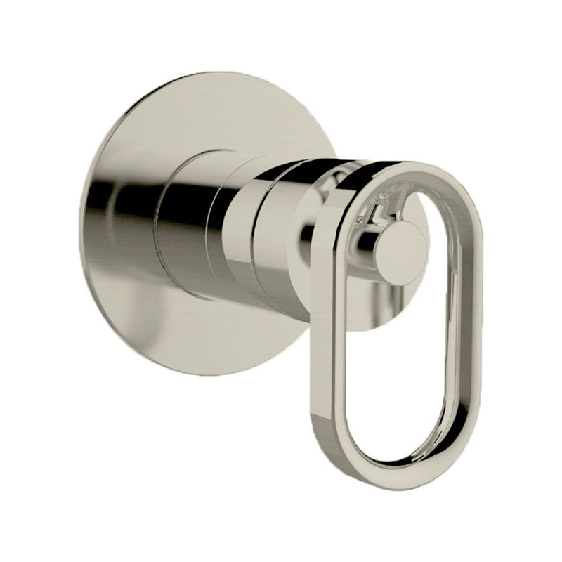 Components Shower/Bath Thin Trim Industrial Handle-Brushed Nickel