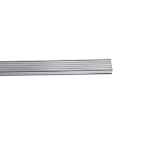 Val Elite Wall Finishing Strip - Satin Silver