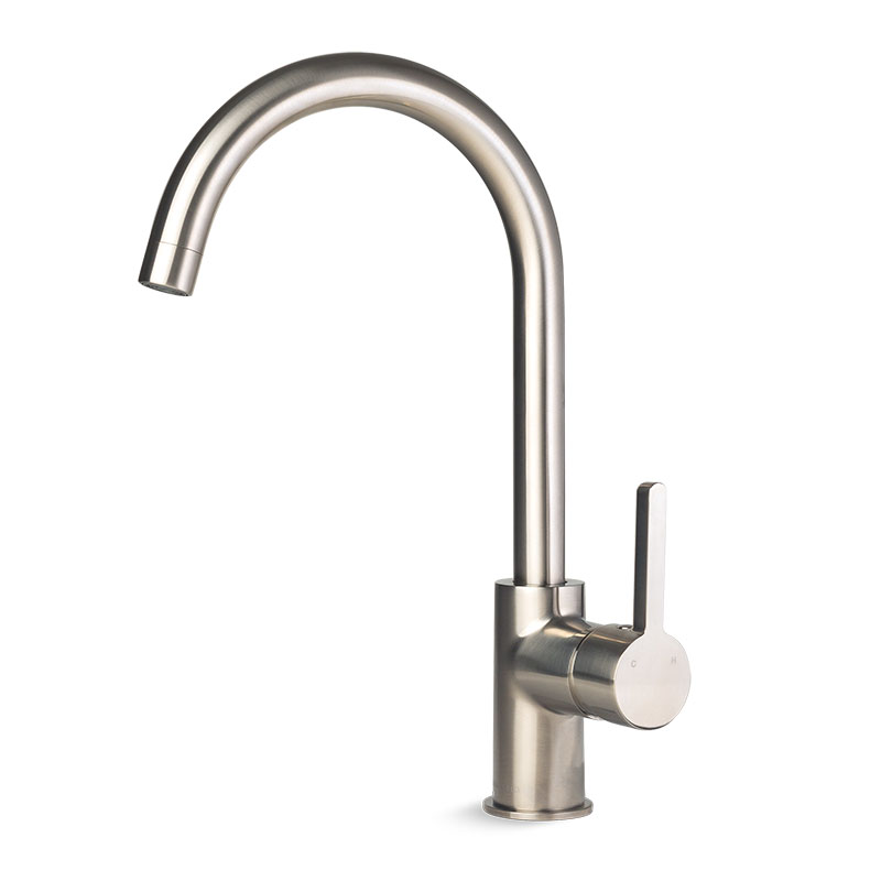 Studio kitchen Mixer, Pin Lever Brush Nickel