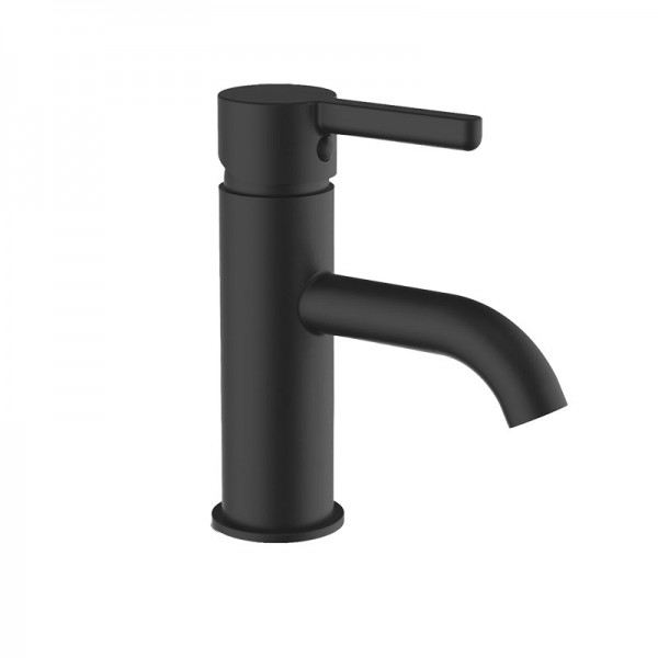 Studio Gooseneck Basin ixer - Pin Lever Black