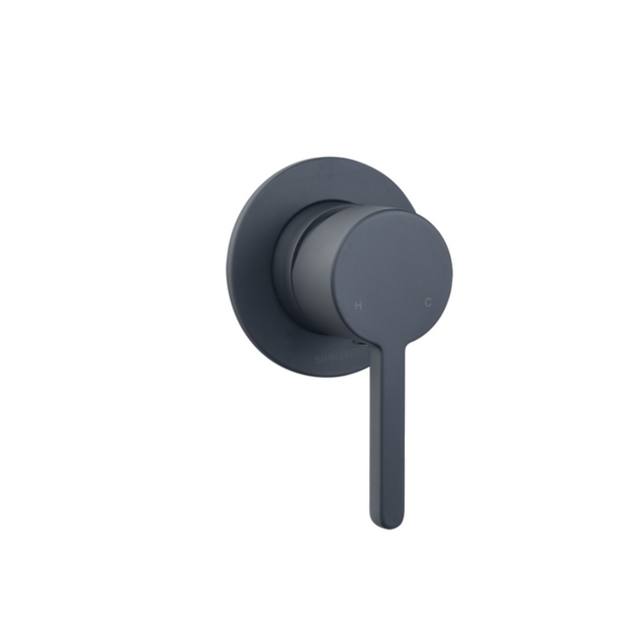 Studio Shower Mixer -Pin Lever Black