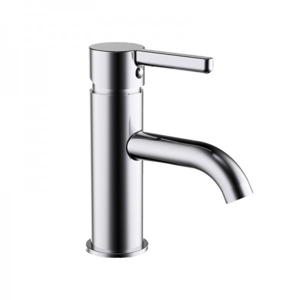 Studio Gooseneck Basin Mixer - Pin Lever Chrome