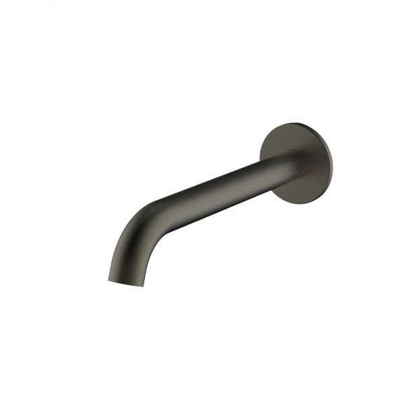 Studio Gooseneck Bath Spout Black